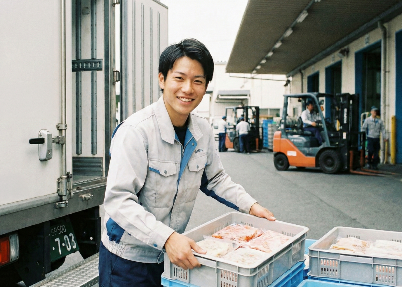 食品配送（冷凍・チルド・ドライ）のイメージ